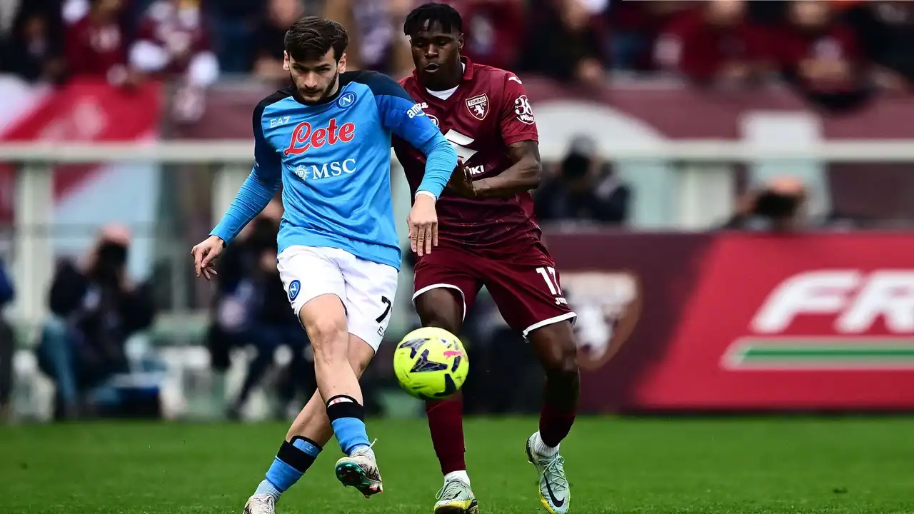 موعد المواجهة المرتقبة بين نابولي وتورينو ضمن منافسات الدوري الإيطالي لكرة القدم